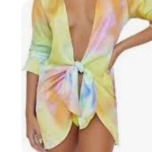 PQ swim coverup top